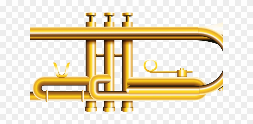 Brass Clipart Trumpet - Brass Clipart Trumpet #1575050