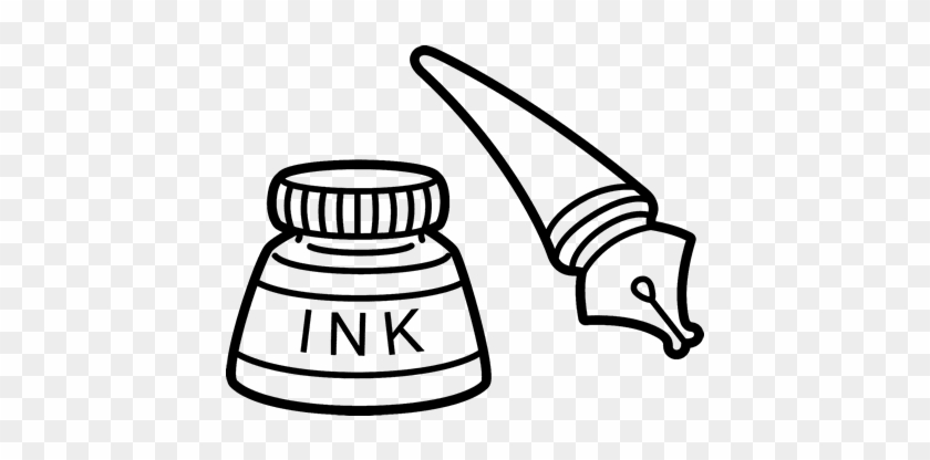 Ink Clipart Coloring - Ink Clipart Coloring #1575933