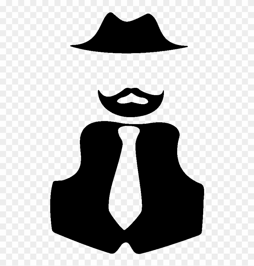 Sticker Ordinateur Chapeau Barbe Et Gilet Ambiance - Sticker Ordinateur Chapeau Barbe Et Gilet Ambiance #1576312