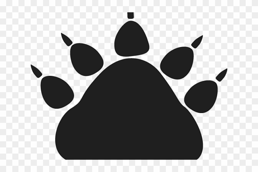 Paw Clipart Black Bear - Paw Clipart Black Bear #1576397