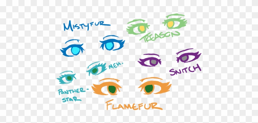 Kuzato 56 12 Female Eyes- Reference By Fluffahluff - Kuzato 56 12 Female Eyes- Reference By Fluffahluff #1576540
