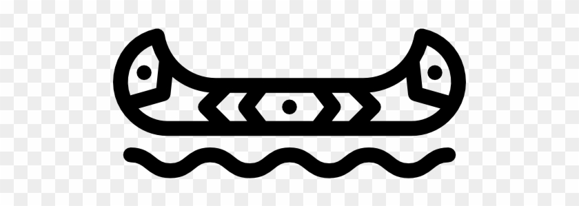 Native American Canoe Free Icon - Native American Canoe Free Icon #1577151