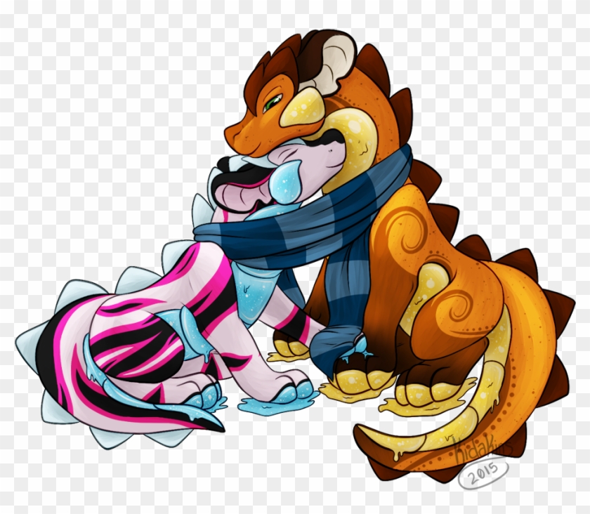Sharing A Scarf - Sharing A Scarf #1577265