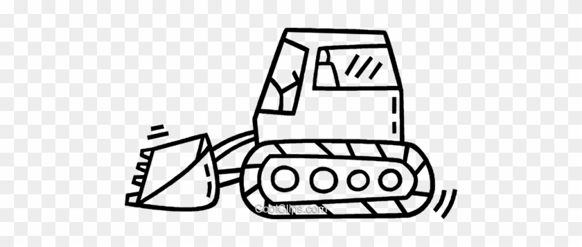 Heavy Machinery Royalty Free Vector Clip Art Illustration - Heavy Machinery Royalty Free Vector Clip Art Illustration #1577698