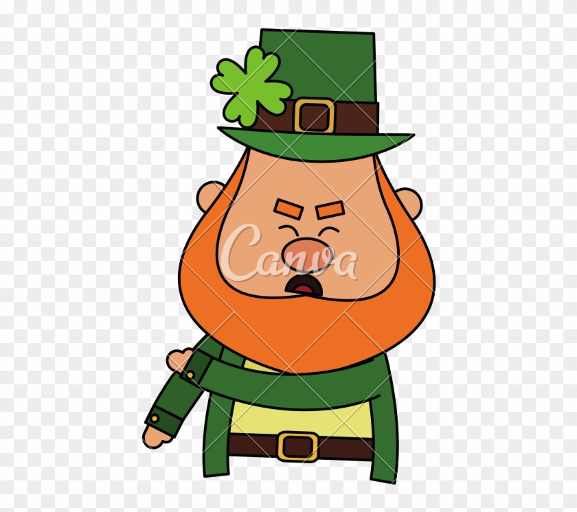 Leprechuan St Patricks Day Icon Image - Leprechuan St Patricks Day Icon Image #1577881