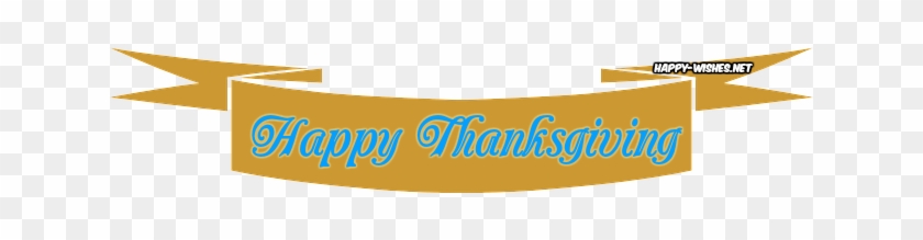 Thanksgiving Banner Png - Thanksgiving Banner Png #1578014