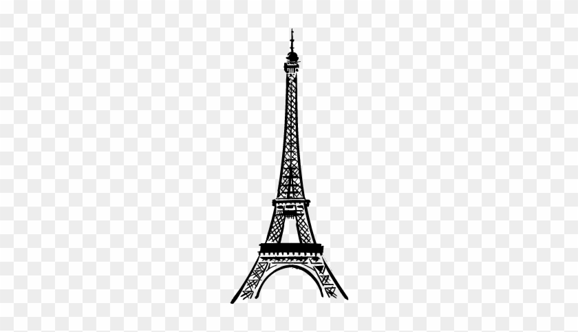 Tour Eiffel Noire Paris Painting, Tour Effel, Stickers, - Tour Eiffel Noire Paris Painting, Tour Effel, Stickers, #1578311