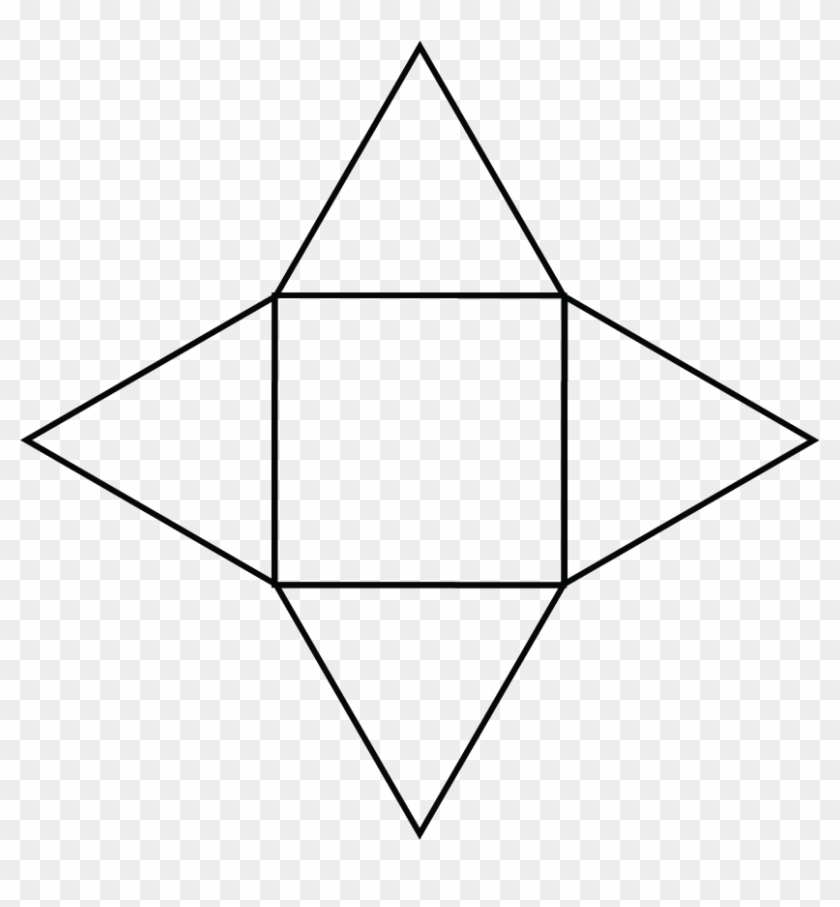 Students Can Make An Accurate Net For The Square Based - Students Can Make An Accurate Net For The Square Based #1578386