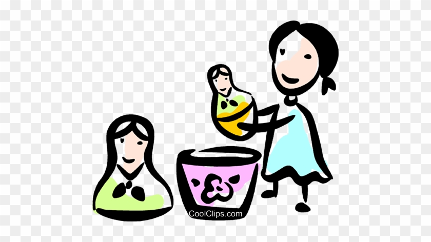 Children Playing Royalty Free Vector Clip Art Illustration - Children Playing Royalty Free Vector Clip Art Illustration #1578554
