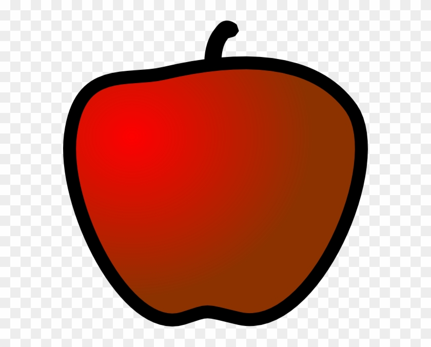 Red Apple Clip Art - Red Apple Clip Art #1578644