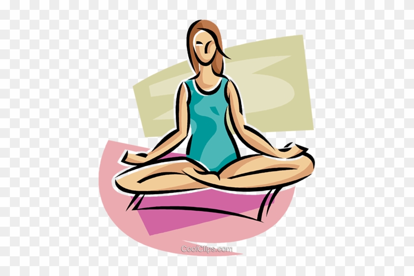 Yoga Royalty Free Vector Clip Art Illustration - Yoga Royalty Free Vector Clip Art Illustration #1579820