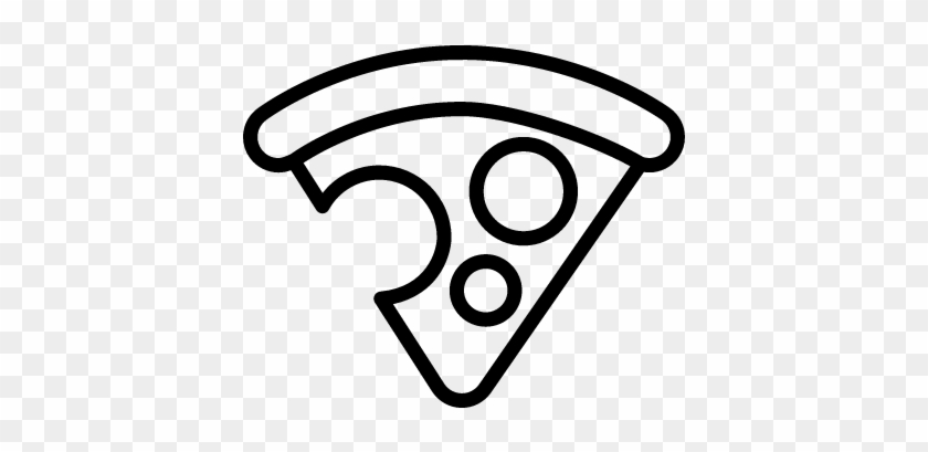 Slice Of Pizza Vector - Slice Of Pizza Vector #1579836