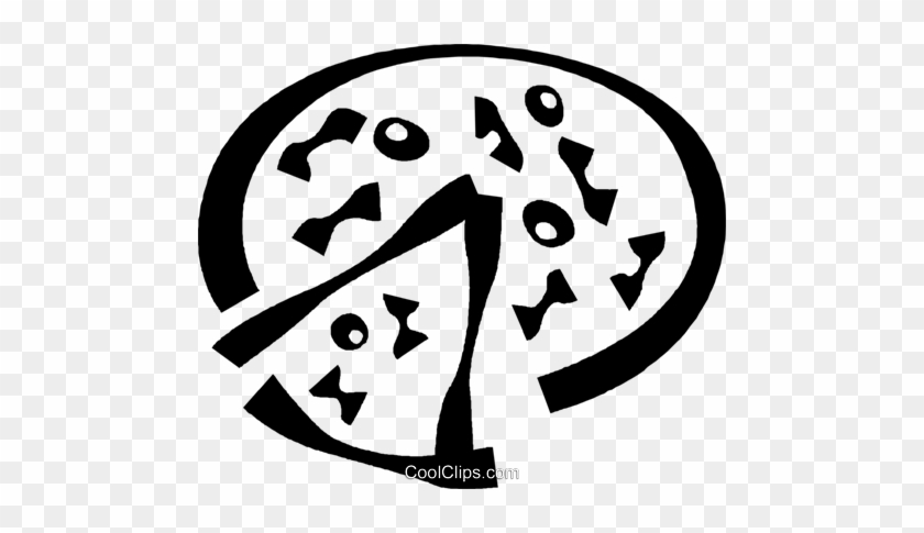 Pizza Royalty Free Vector Clip Art Illustration - Pizza Royalty Free Vector Clip Art Illustration #1579850
