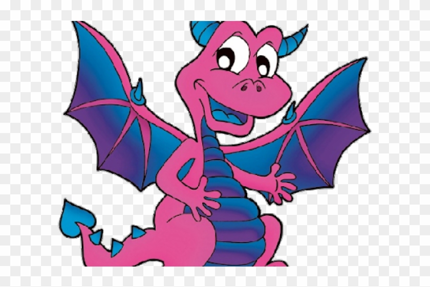 Little Dragon Clipart Purple Dragon - Little Dragon Clipart Purple Dragon #1580353