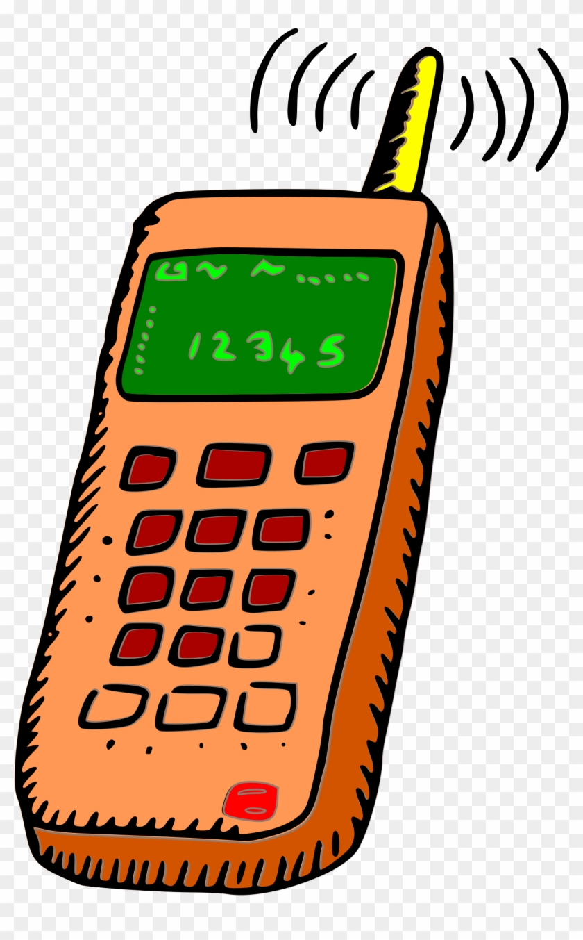 Big Image - Cartoon Mobile Phone #244464