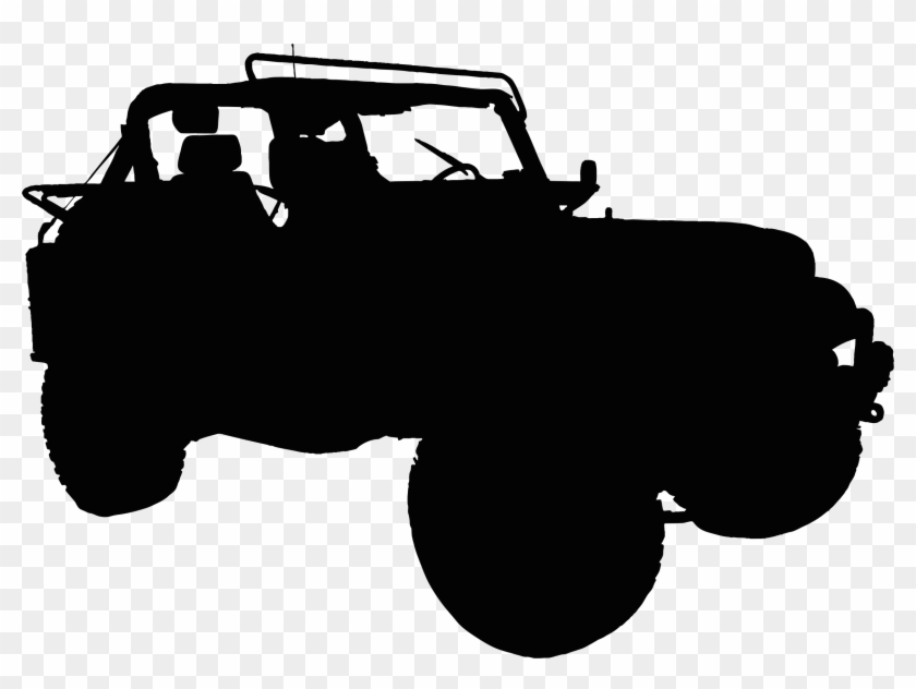 Clipart - Jeep Silhouette Clip Art #244766