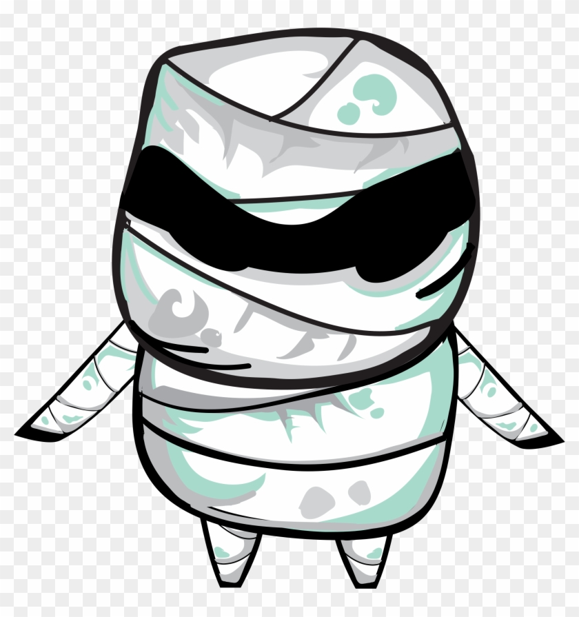 Mummy Clipart Chibi - การ์ตูน มัมมี่ น่า รัก #245016