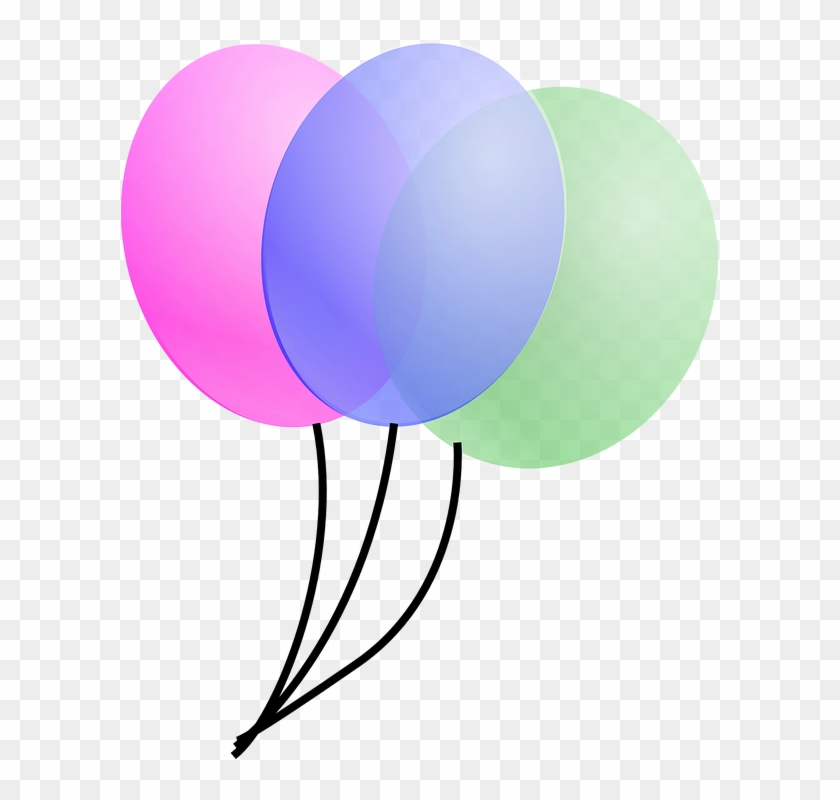 Kids, Cartoon, Free, Birthday, Holiday, Party, Balloons - Balloons Clip Art #245375