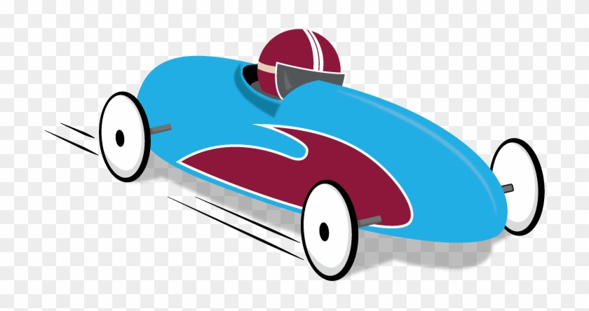 Imagine Racing Down A Hill In A Homebuilt, Gravity-powered - Soap Box Derby Clip Art #246441