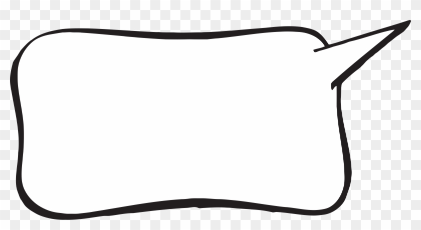 Rectangle Caption Bubble Clip Art - ถา พ คำ พูด Png #246453