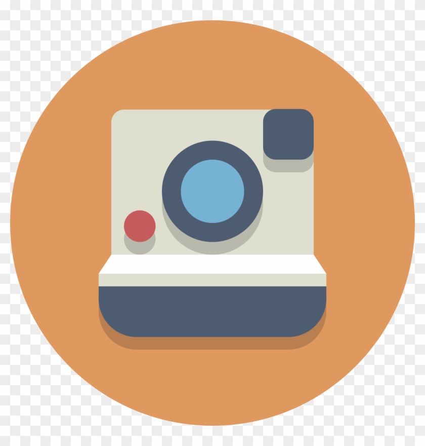 File Circle Icons Polaroidcamera - File Circle Icons Polaroidcamera #1580681