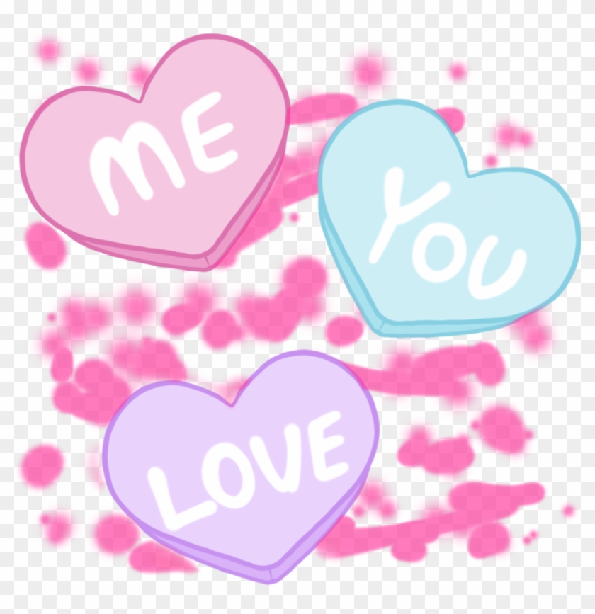 Candy Hearts By Mezzanotte-owl - Candy Hearts By Mezzanotte-owl #1581047
