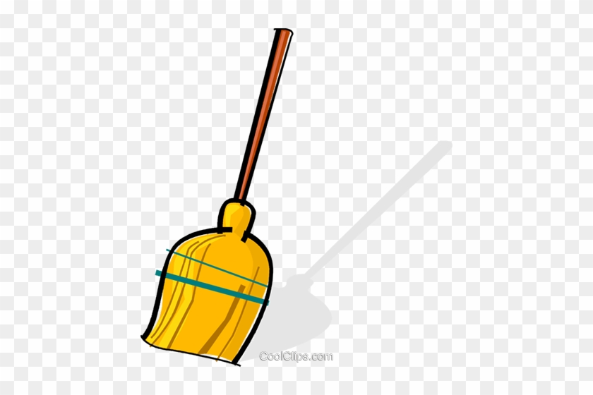 Broom Royalty Free Vector Clip Art Illustration -vc061972 - Broom Royalty Free Vector Clip Art Illustration -vc061972 #1581121