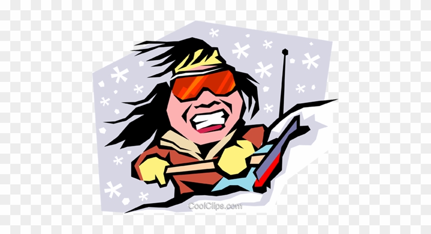 Cartoon Snow Scrapper Royalty Free Vector Clip Art - Cartoon Snow Scrapper Royalty Free Vector Clip Art #1581127