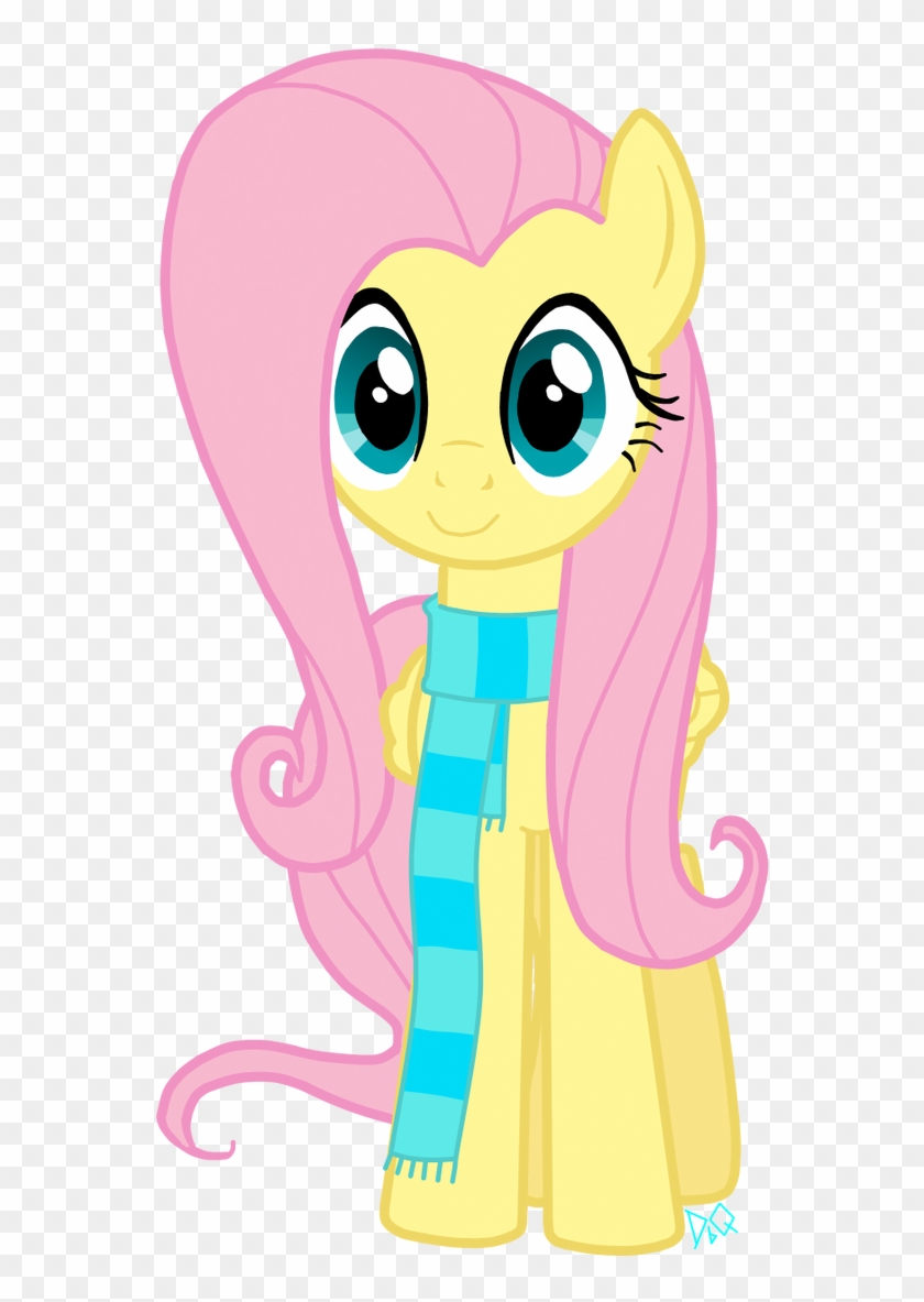 Christmas Fluttershy By Quillyfox - Christmas Fluttershy By Quillyfox #1581221