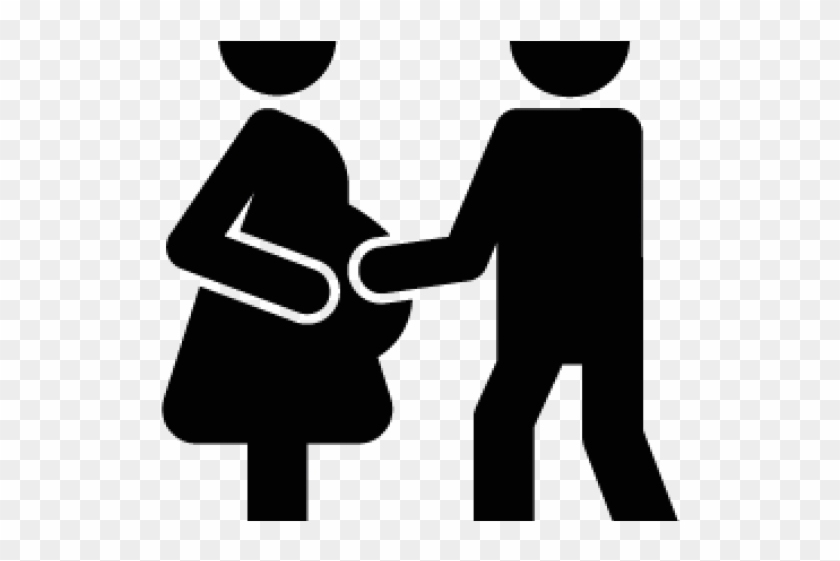 Silhouette Clipart Couple - Silhouette Clipart Couple #1581459