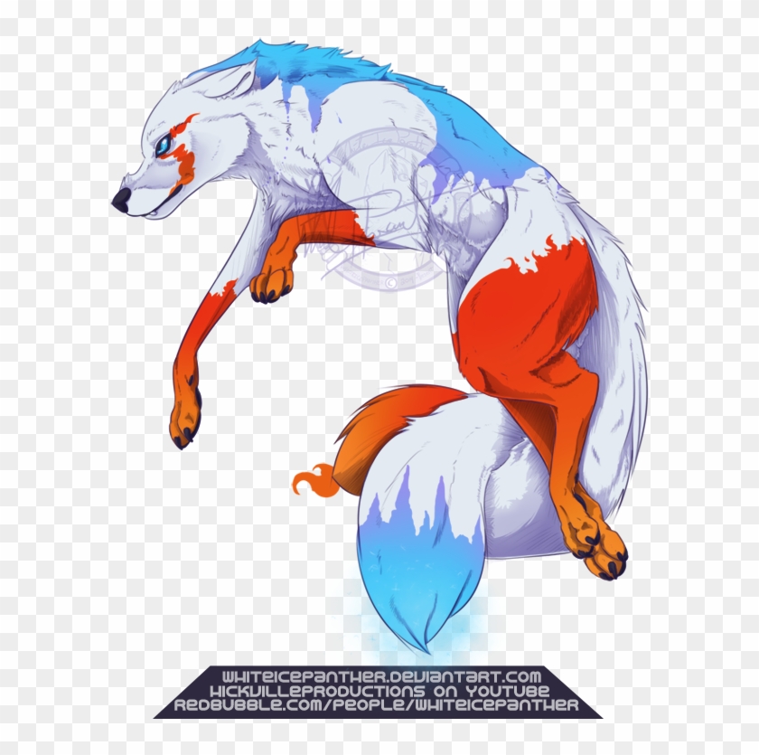 The Wolf Of Fire And Ice By Whiteicepanther - The Wolf Of Fire And Ice By Whiteicepanther #1581508