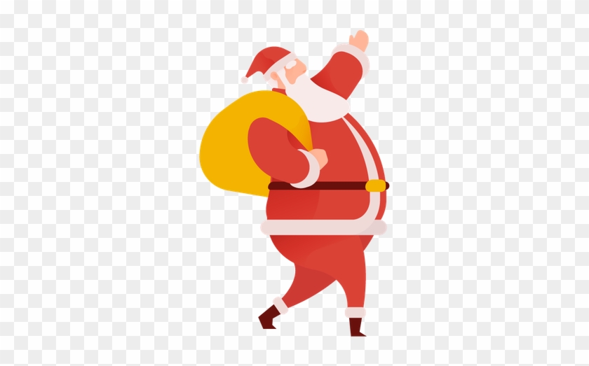 Premium Santa Claus With Gifts Illustration Download - Premium Santa Claus With Gifts Illustration Download #1581570