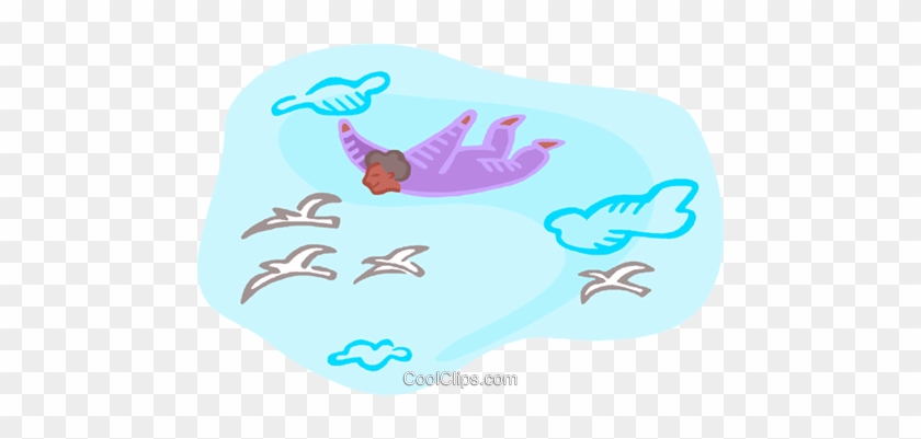 Soaring Like A Bird Royalty Free Vector Clip Art Illustration - Soaring Like A Bird Royalty Free Vector Clip Art Illustration #1582415