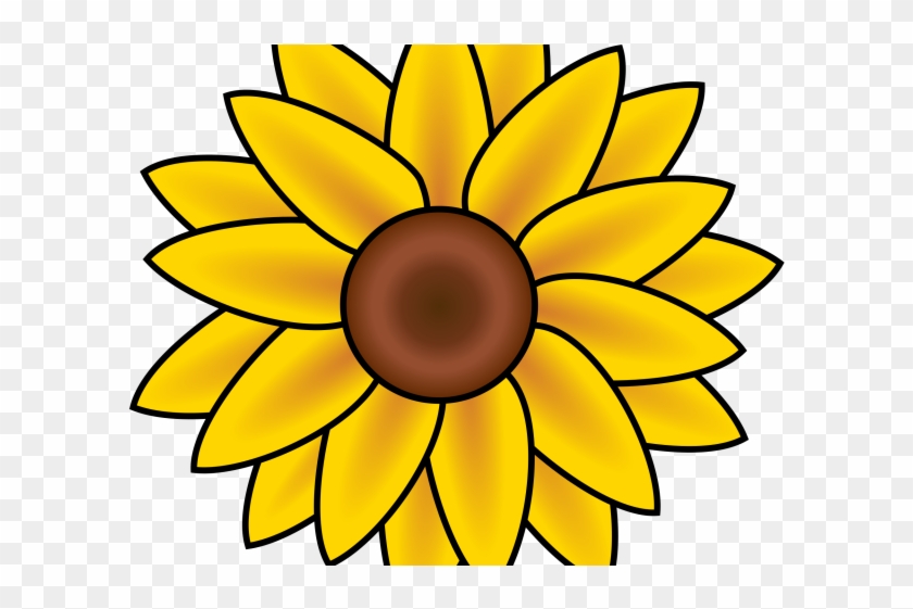 Sunflower Clipart Basket - Sunflower Clipart Basket #1582448