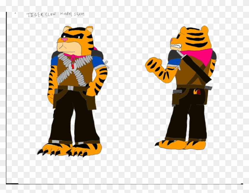 Tmnt Os Tiger Claw By Tmntony - Tmnt Os Tiger Claw By Tmntony #1582484