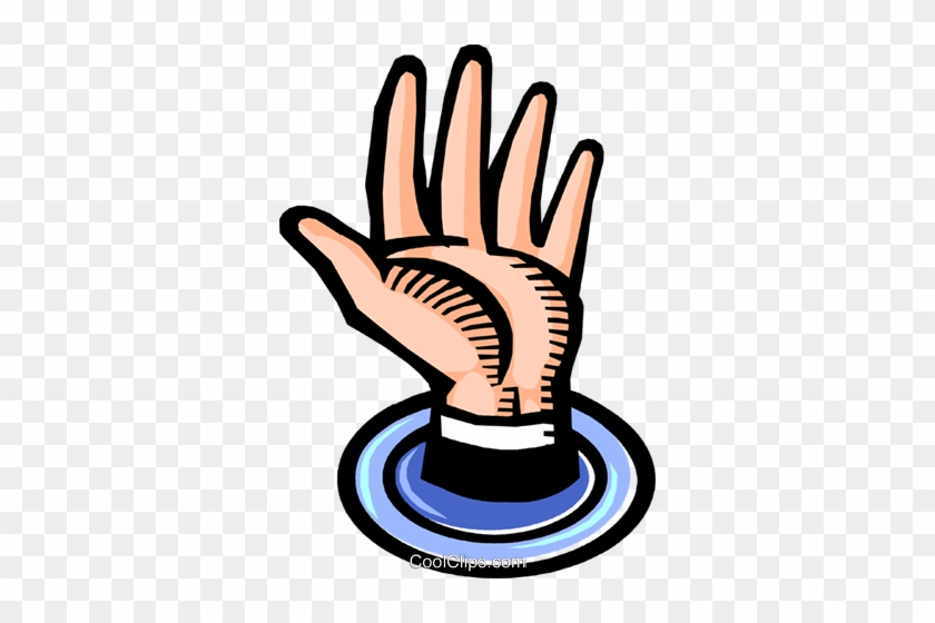 Hands Working Royalty Free Vector Clip Art Illustration - Hands Working Royalty Free Vector Clip Art Illustration #1582530