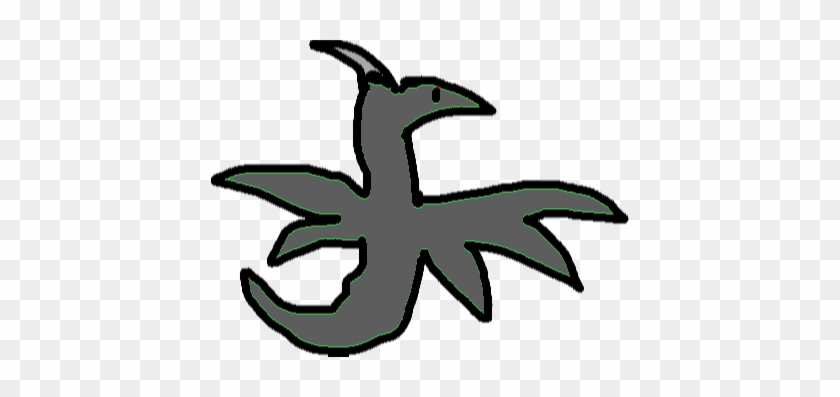 Drawing - Grey Dragon - Drawing - Grey Dragon #1582613