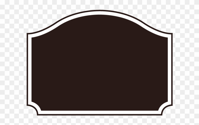 Curved Roof Label - Curved Roof Label #1583250