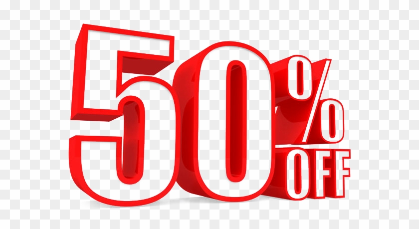 50% Off Clipart Off Png - 50% Off Clipart Off Png #1583280