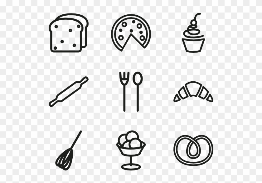 Bakery Icon Set - Bakery Icon Set #1583406