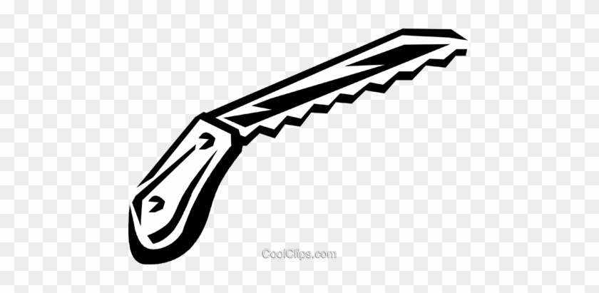 Hand Saw Royalty Free Vector Clip Art Illustration - Hand Saw Royalty Free Vector Clip Art Illustration #1583948