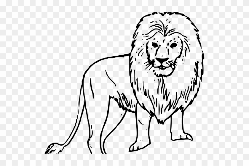 White Lion Clipart African Lion - White Lion Clipart African Lion #1584239