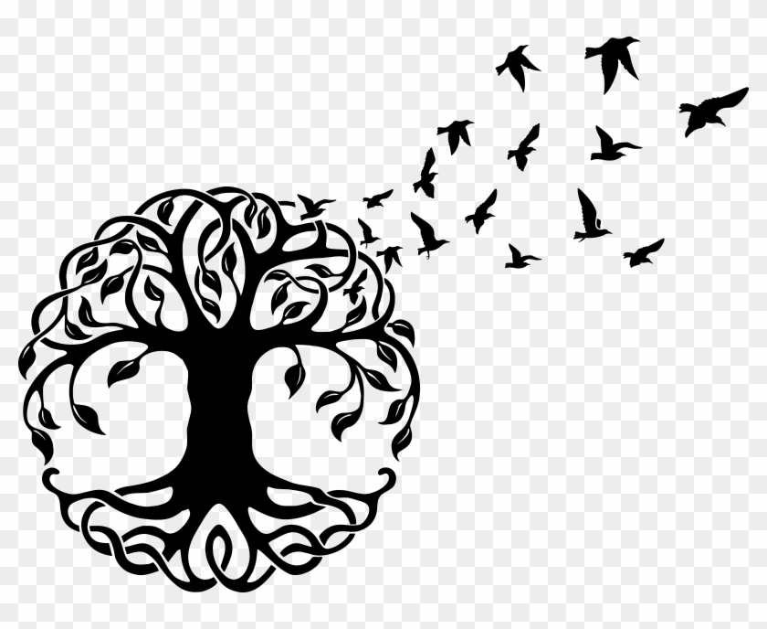 Tree Of Life Wall Sticker - Tree Of Life Wall Sticker #1584341