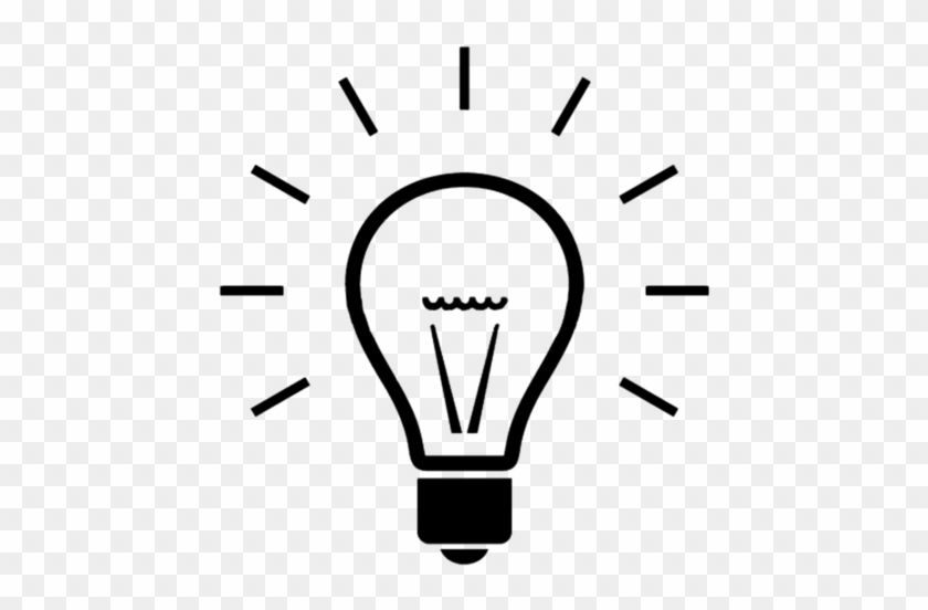 Simple Light Bulb Graphic - Simple Light Bulb Graphic #1584531