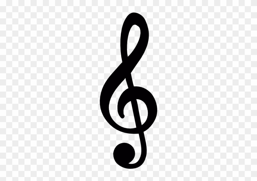 Treble Clef Vector - Treble Clef Vector #1584784