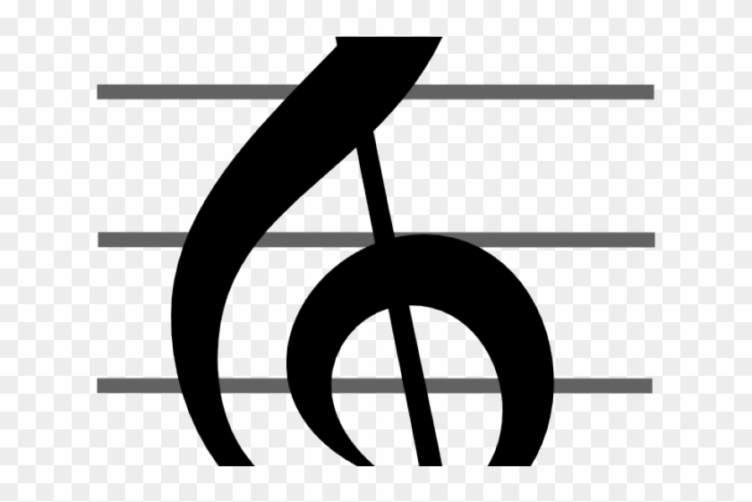 Treble Clef Clipart - Treble Clef Clipart #1584808