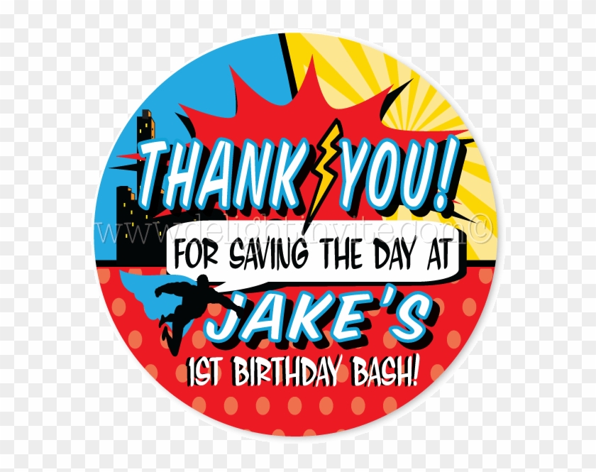 Superhero Comic Book Party Favor Tags - Superhero Comic Book Party Favor Tags #1586039
