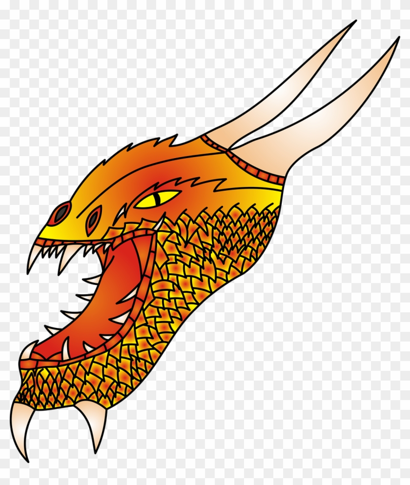 Dragon No Background The Head Of The - Dragon No Background The Head Of The #1586121