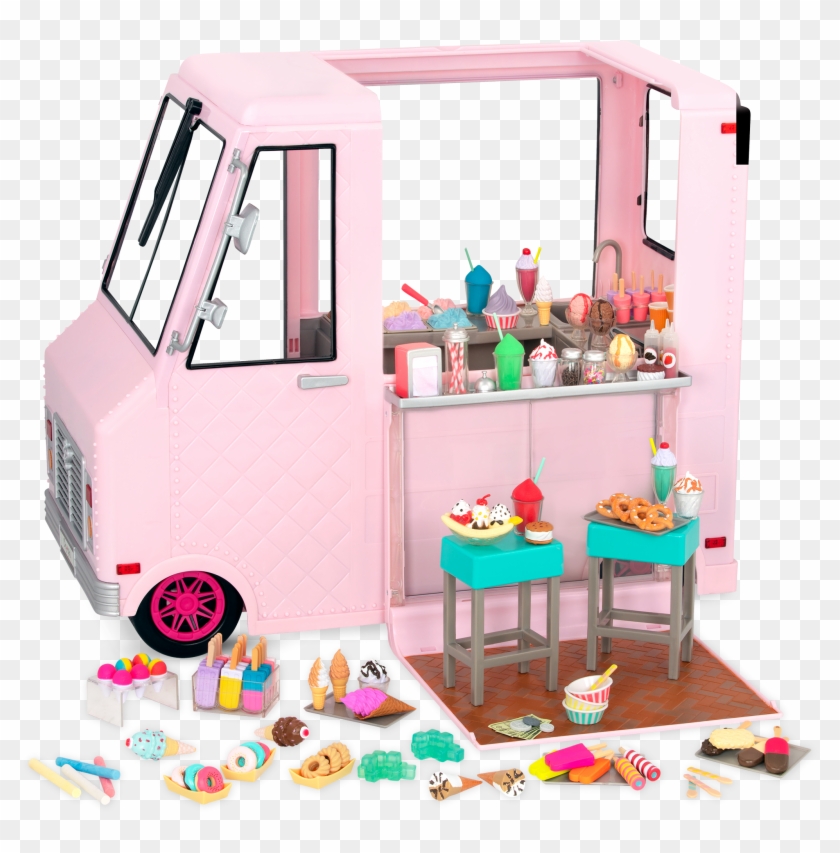 Sweet Stop Ice Cream Truck Pink - Sweet Stop Ice Cream Truck Pink #1586474