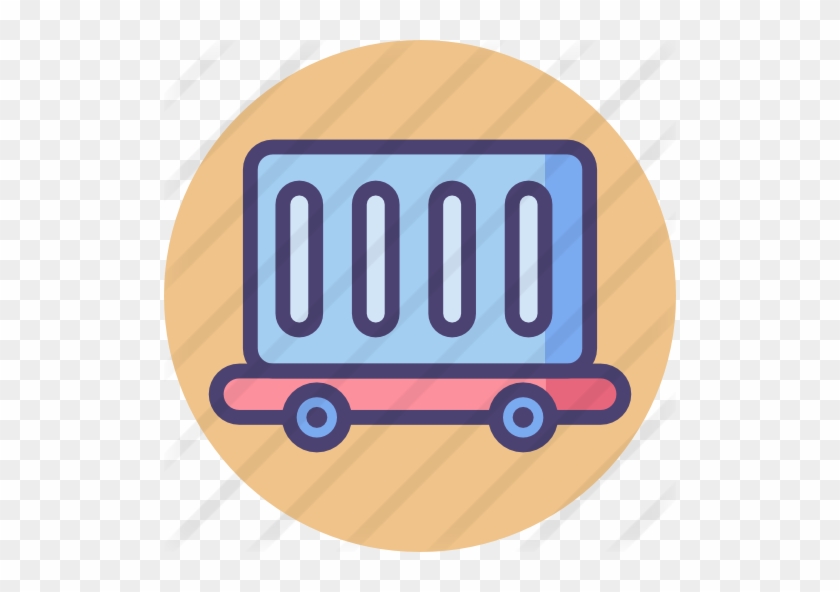 Cargo Train Free Icon - Cargo Train Free Icon #1587325